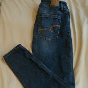 American Eagle Hi Rise Skinny Jeans